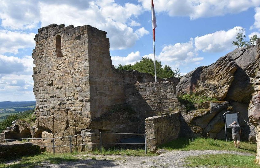 Burgruine Lichtenfels, Germany